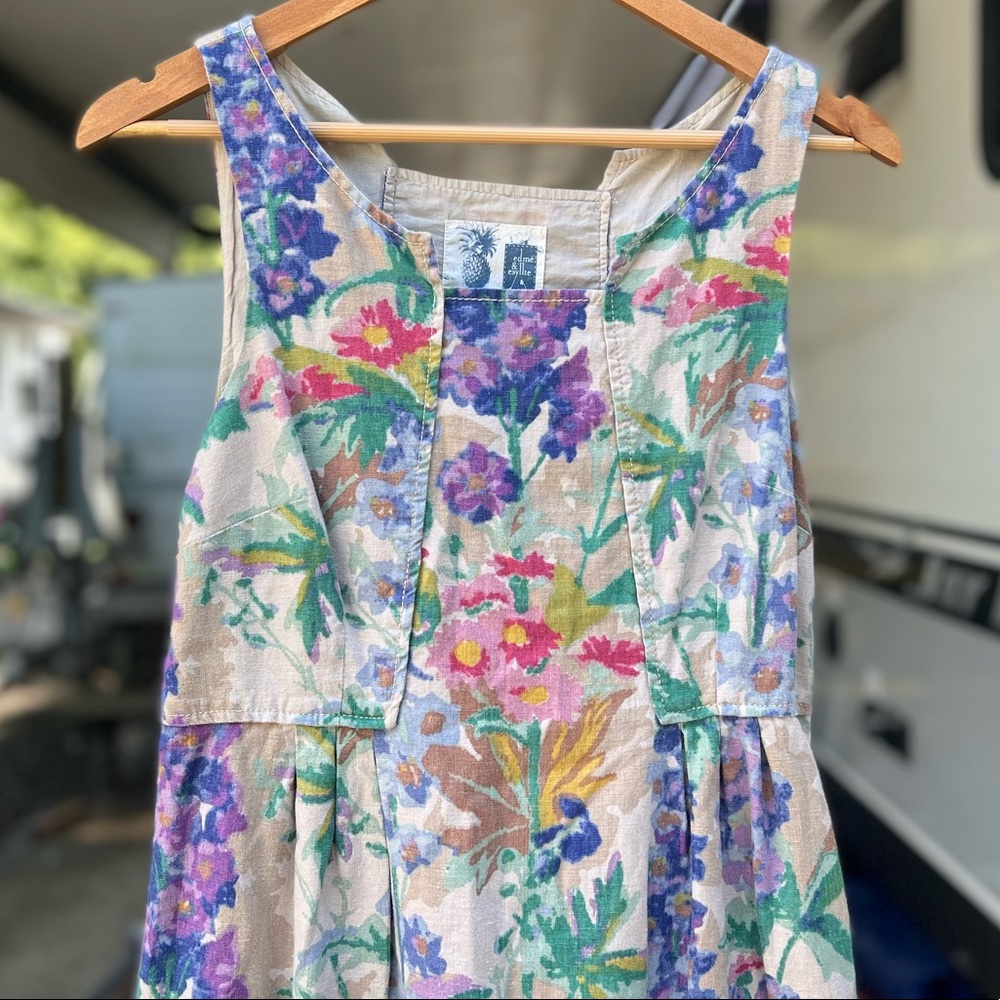 EDME & ESYLLTE for ANTHROPOLOGIE Floral Dress - Picture 14 of 16